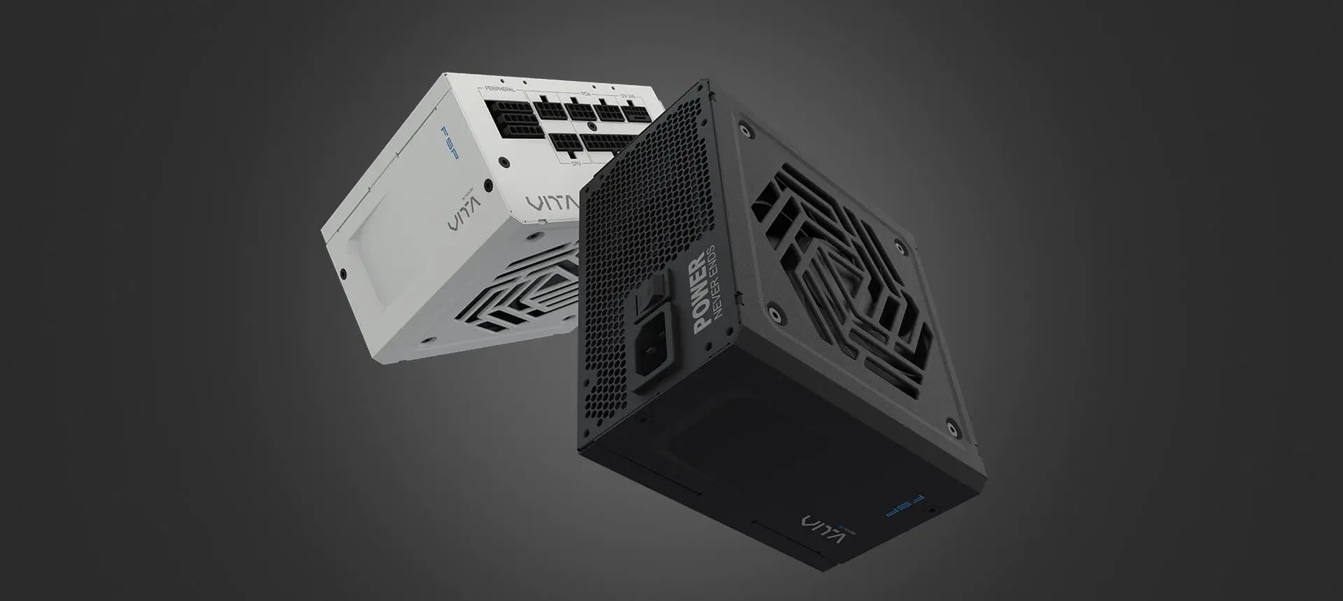 FSP VITA GM 1000W ATX 3.1 PCIe 5.1 Fully modular PSU - 80 Plus Gold 41 s15 bg 1000w