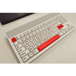 ANGRY MIAO AM Neon 80 Space Silver Base Kit Keyboard - 80%, Leaf Spring Mounting, DIY 389 LEDs 22 1040g2sg319c4td5hm2cg400q96o55qjtkcrvfj0