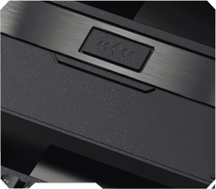 PMO WAVE75 Pro QMK Aluminum Mechanical Keyboard - 75%, 3-mode, FR4, Snow (Kailh), 8000mAh, PVD stainless steel weight 67 11 1