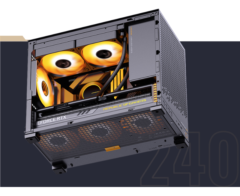 Jonsbo D32 PRO Black M-ATX Case 61 2024101538455