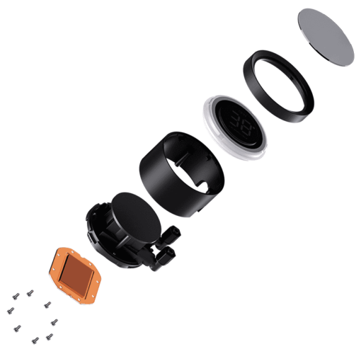 JONSBO TH-360 Black AIO Liquid Cooling - 360mm radiator, Single Frame Unit 3x120mm 3Pin ARGB Fans