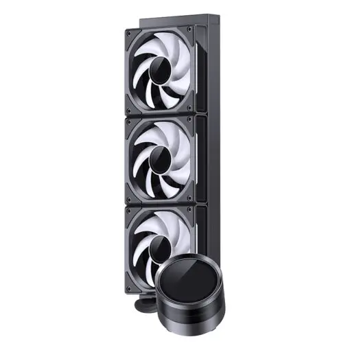 JONSBO TF2-360SC (BI) Black AIO Liquid Cooling - 2.1 inches IPS LCD Screen, 360mm radiator, 3x120mm ARGB Fans