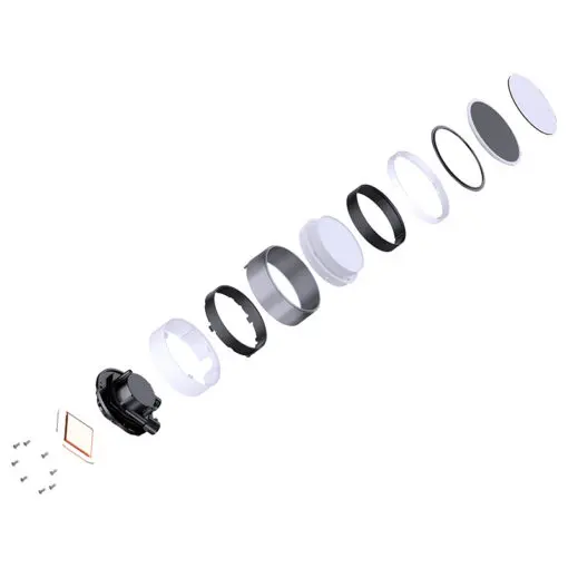 JONSBO TF2-360SC (WN) White AIO Liquid Cooling - 2.1 inches IPS LCD Screen, 360mm radiator