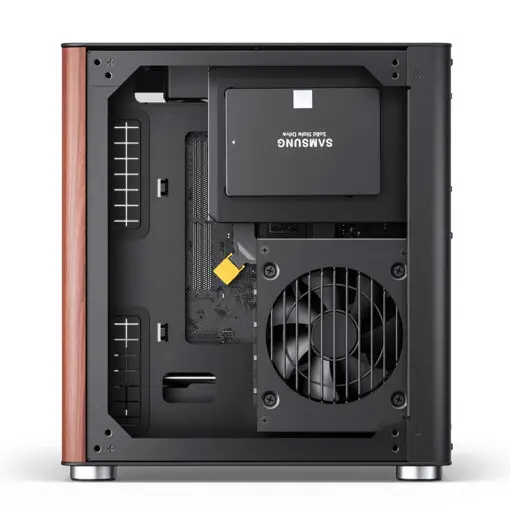JONSBO TK-0 Separated Cabinet ITX Case Mini Tower Case - 270° Dual-Curved Glass