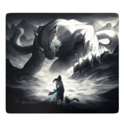 Tekkusai The Beast (500 x 450 x 2.5 mm) Glass Mouse Pad