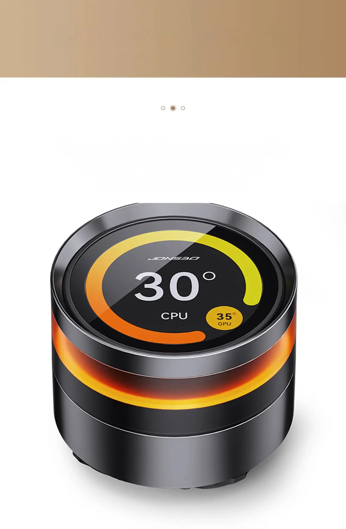 JONSBO TF2-360SC (BI) Black AIO Liquid Cooling - 2.1 inches IPS LCD Screen, 360mm radiator, 3x120mm ARGB Fans 50 7 1