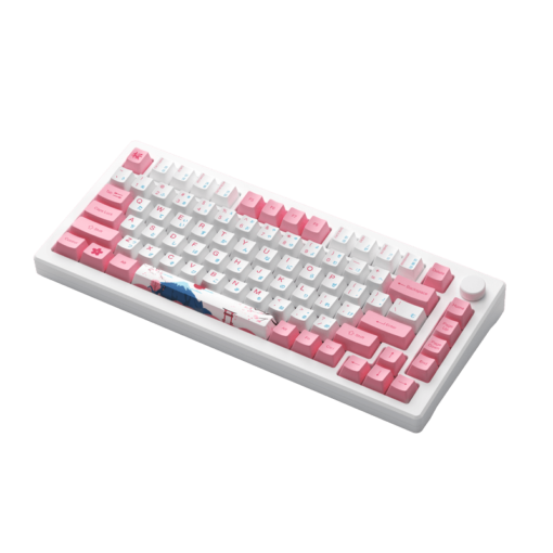 AKKO MOD007B-HE PC Tokyo Sakura Pink Magnetic Switch Keyboard - Hotswap, RGB, USB Type C - Rapid Trigger