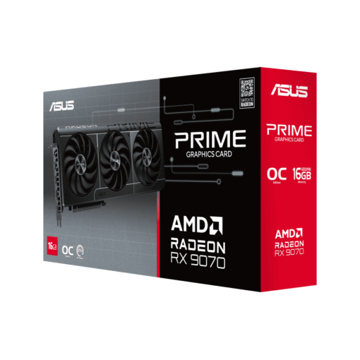 ASUS Prime Radeon RX 9070 OC Edition 16GB GDDR6 Graphics Card