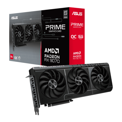 ASUS Prime Radeon RX 9070 OC Edition 16GB GDDR6 Graphics Card