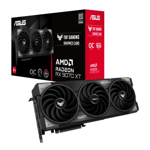 ASUS TUF Gaming Radeon RX 9070XT OC Edition 16GB GDDR6 Graphics Card