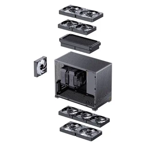 Jonsbo D32 PRO Black M-ATX Case
