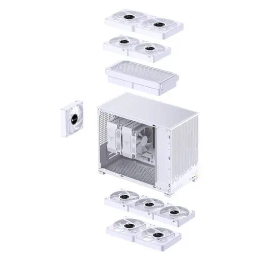 Jonsbo D32 STD White M-ATX Case