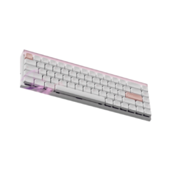 MelGeek MADE68 AIR 8K Pink Keyboard - HE Low-Profile, Rapid Trigger, True 8K Polling Rate, TTC KOM Mini Low-Profile switch