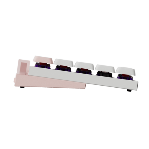 MelGeek MADE68 AIR 8K Pink Keyboard - HE Low-Profile, Rapid Trigger, True 8K Polling Rate, TTC KOM Mini Low-Profile switch