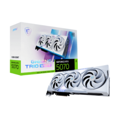 MSI GeForce RTX 5070 12G GAMING TRIO OC WHITE Graphics Card