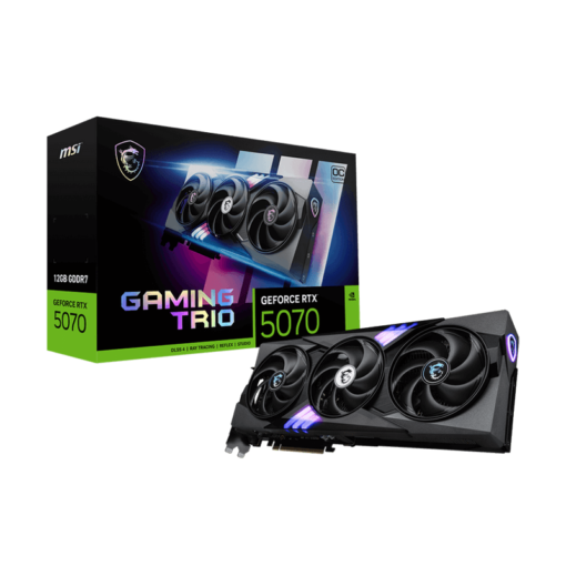 MSI GeForce RTX 5070 12G GAMING TRIO OC Graphics Card