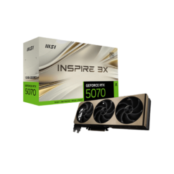MSI GeForce RTX 5070 12G INSPIRE 3X OC Graphics Card
