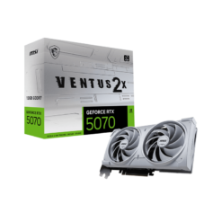 MSI GeForce RTX 5070 12G VENTUS 2X OC WHITE Graphics Card