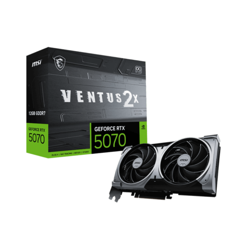 MSI GeForce RTX 5070 12G VENTUS 2X OC Graphics Card