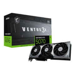 MSI GeForce RTX 5070 12G VENTUS 3X OC Graphics Card