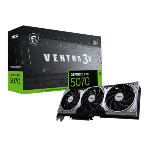 MSI GeForce RTX 5070 12G VENTUS 3X OC Graphics Card