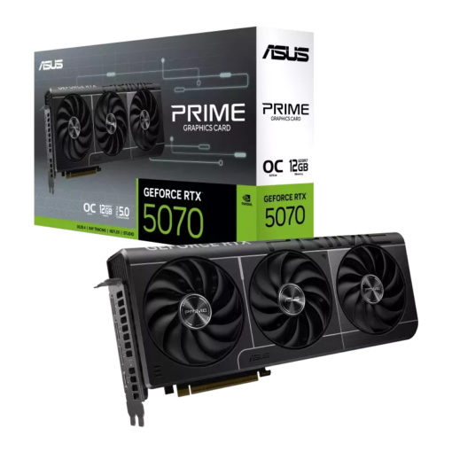 ASUS Prime GeForce RTX 5070 OC Edition 12GB GDDR7 (PRIME-RTX5070-O12G) Graphics Card