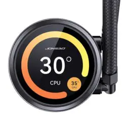 JONSBO TF2-360SC (BI) Black AIO Liquid Cooling - 2.1 inches IPS LCD Screen, 360mm radiator, 3x120mm ARGB Fans 38 TF2 360SC BN pic 14
