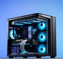 JONSBO TF2-360SC (BI) Black AIO Liquid Cooling - 2.1 inches IPS LCD Screen, 360mm radiator, 3x120mm ARGB Fans 39 TF2 360SC BN pic 16