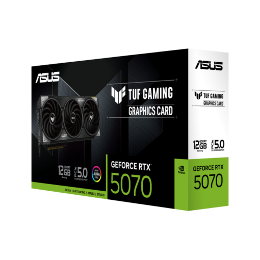 ASUS TUF Gaming GeForce RTX 5070 12GB GDDR7 (TUF-RTX5070-12G-GAMING) Graphics Card