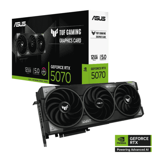 ASUS TUF Gaming GeForce RTX 5070 12GB GDDR7 (TUF-RTX5070-12G-GAMING) Graphics Card