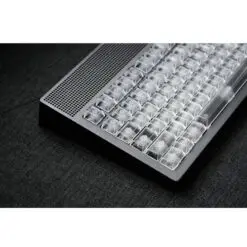 ANGRY MIAO AM Neon 80 Space Silver Base Kit Keyboard - 80%, Leaf Spring Mounting, DIY 389 LEDs 30 am neon 80 26 5d7ed2ce 8c5c 462b 892b 47371a6c1553