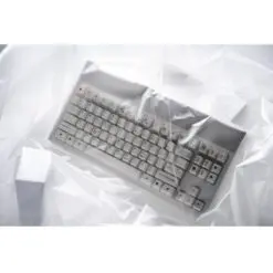 ANGRY MIAO AM Neon 80 Space Silver Base Kit Keyboard - 80%, Leaf Spring Mounting, DIY 389 LEDs 34 gallery 2