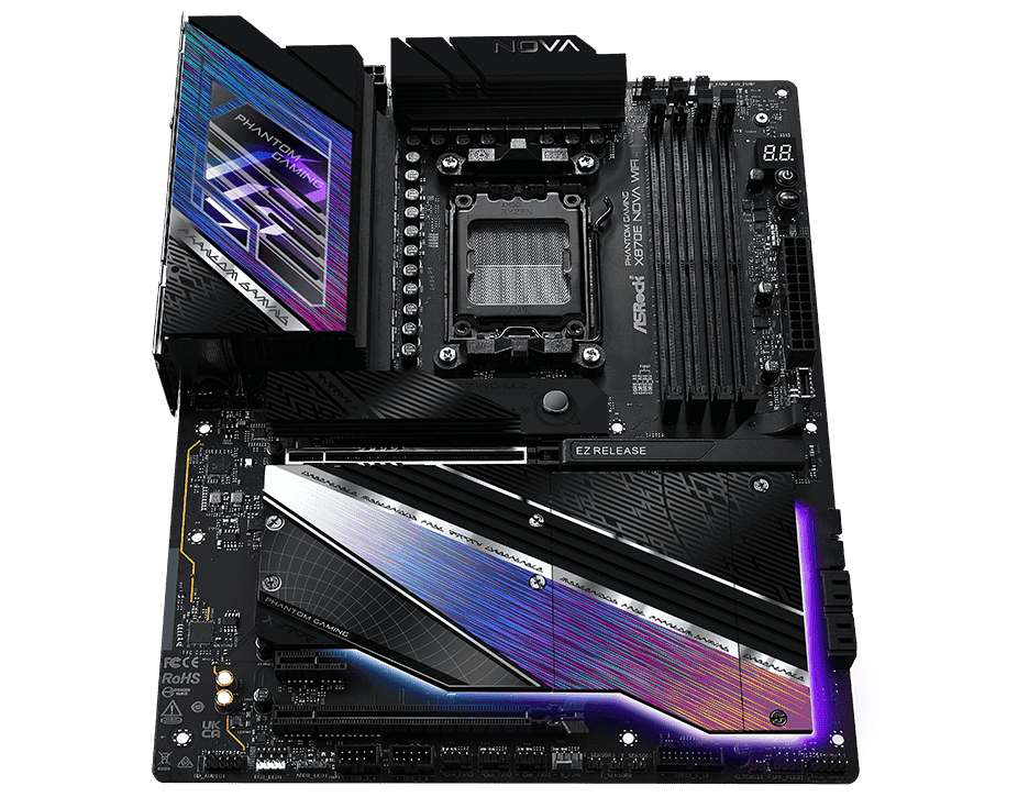 Asrock Phantom Gaming X870E Nova WiFi Mainboard 22 heroMB X870E Nova WiFi