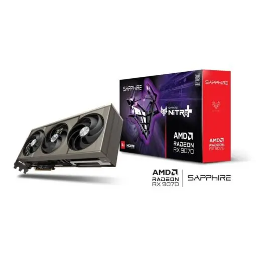 SAPPHIRE NITRO+ AMD Radeon™ RX 9070 GAMING OC 16GB (11349-01-20G) Graphics Card