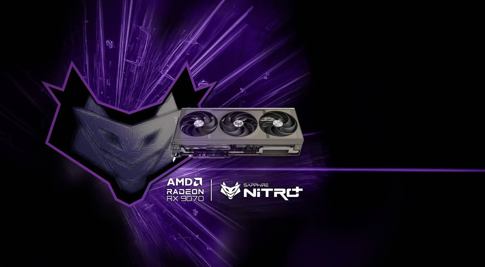 SAPPHIRE NITRO+ AMD Radeon™ RX 9070 GAMING OC 16GB (11349-01-20G) Graphics Card 16