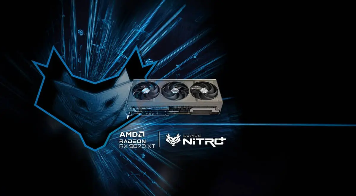 SAPPHIRE NITRO+ AMD Radeon™ RX 9070XT GAMING OC 16GB (11348-01-20G) Graphics Card 16
