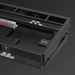 PMO WAVE75 Pro QMK Aluminum Mechanical Keyboard - 75%, 3-mode, FR4, Snow (Kailh), 8000mAh, PVD stainless steel weight 14 wave75 pic 10