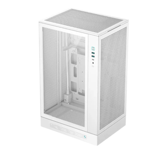 DEEPCOOL CH270 Digital WH - White, Vertical M-ATX Case