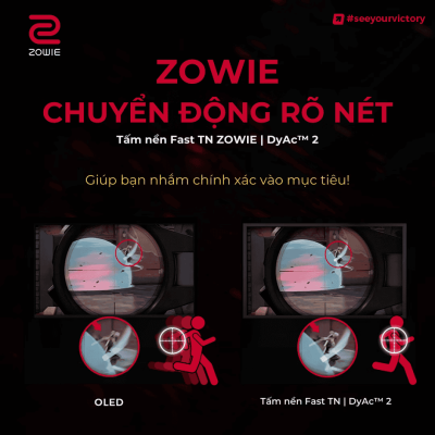 BenQ Zowie XL2586X+ Gaming Monitor - 24.1" , FHD 16:9, 600Hz, 1ms, TN, HDMI 2.1, DP 1.4 22 2 314
