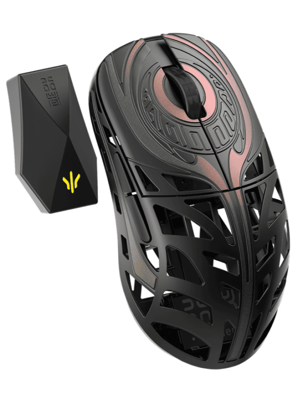WLmouse Strider Magnesium Wireless Gaming Mouse - 45g, PAW 3950 HS, 8000Hz, Magnesium Alloy + ABS Plastic Bottom 21 3 4