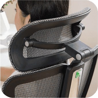 Upgen Revolution 2025 (Black/Grey) lưới Matrex Comfort USA Ergonomic Chair 36 5 2