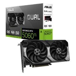 Trang chủ 2 ASUS Dual GeForce RTX 5060Ti 16GB GDDR7 OC Edition (DUAL-RTX5060TI-O16G) Graphics Card