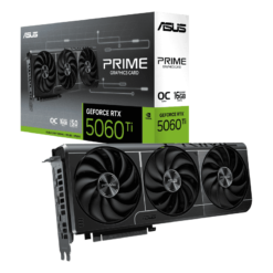 ASUS PRIME GeForce RTX 5060Ti 16GB GDDR7 OC Edition (PRIME-RTX5060TI-O16G) Graphics Card