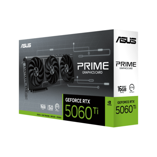 ASUS PRIME GeForce RTX 5060Ti 16GB GDDR7 (PRIME-RTX5060TI-16G) Graphics Card