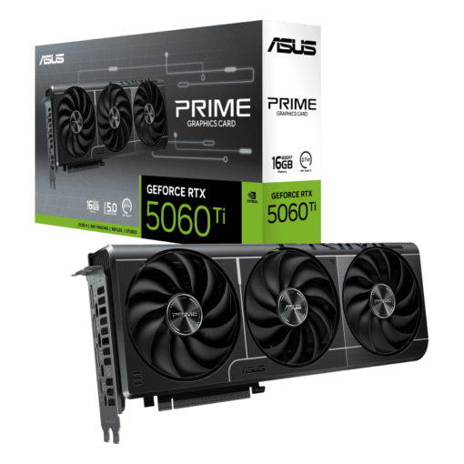 ASUS PRIME GeForce RTX 5060Ti 16GB GDDR7 (PRIME-RTX5060TI-16G) Graphics Card