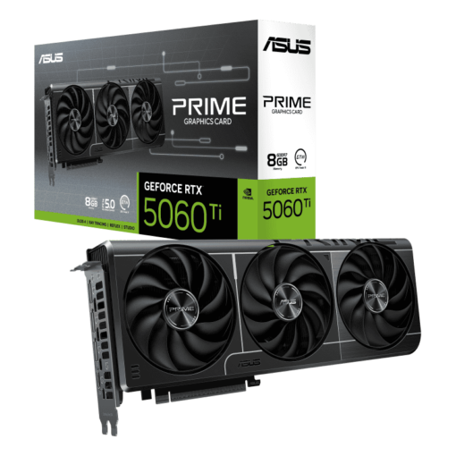 ASUS PRIME GeForce RTX 5060Ti 8GB GDDR7 (PRIME-RTX5060TI-8G) Graphics Card