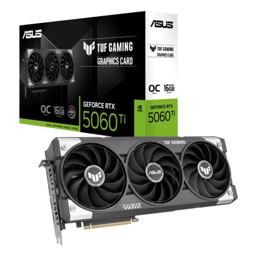 ASUS TUF Gaming GeForce RTX 5060Ti 16GB GDDR7 OC Edition (TUF-RTX5060TI-O16G-GAMING) Graphics Card