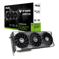ASUS TUF Gaming GeForce RTX 5060Ti 8GB GDDR7 OC Edition (TUF-RTX5060TI-O8G-GAMING) Graphics Card