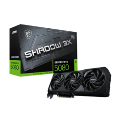 MSI GeForce RTX 5080 16G SHADOW 3X OC Graphics Card