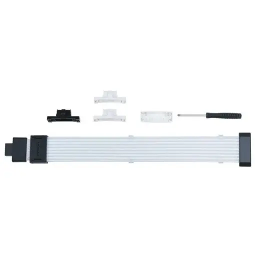 Lian Li Strimer Wireless 16-8 (PW16-81W) Addressable RGB Power Extension Cable - 340mm, 8 x light guide